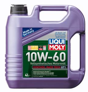 Моторное масло Liqui Moly Synthoil Race Tech GT1 SAE 10w60, 4л